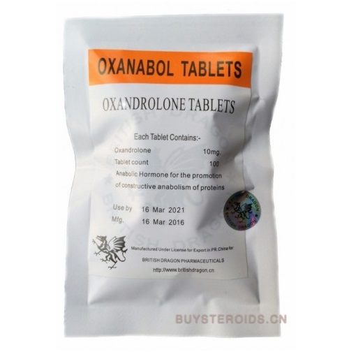 Comprimidos de oxanabol