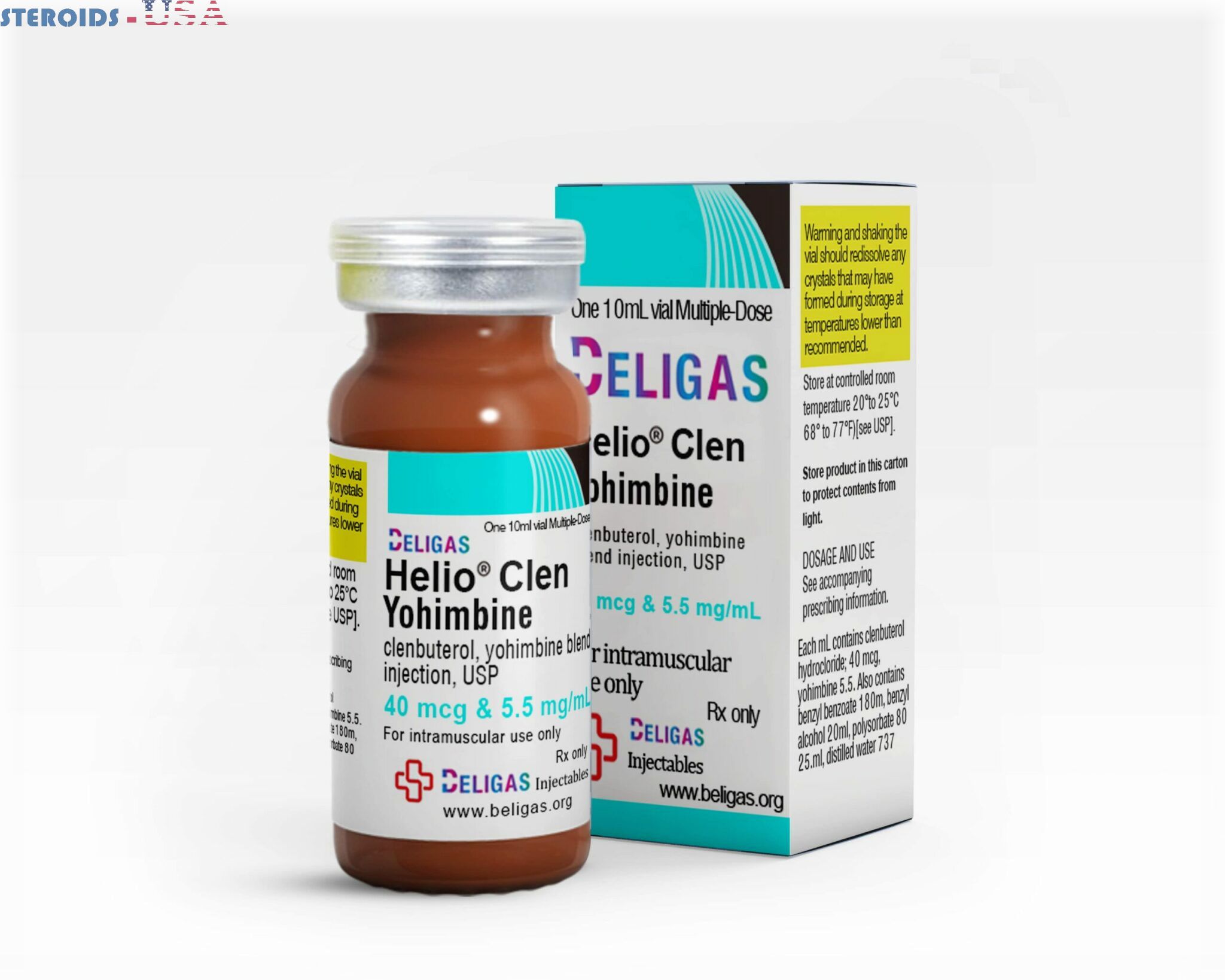 Helio Clen Ioimbina 40mcg e 5,5mg/ml
