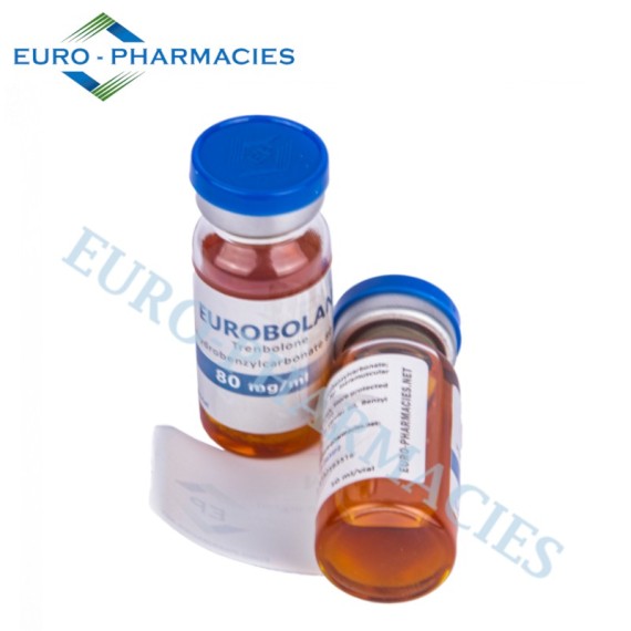 Frasco de 10ml de Eurobolan (80mg/ml) da Euro-Pharmacies