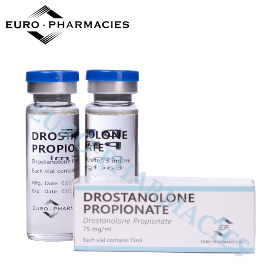 Frasco de 15ml de Propionato Masteron (75mg/ml) da Euro-Pharmacies